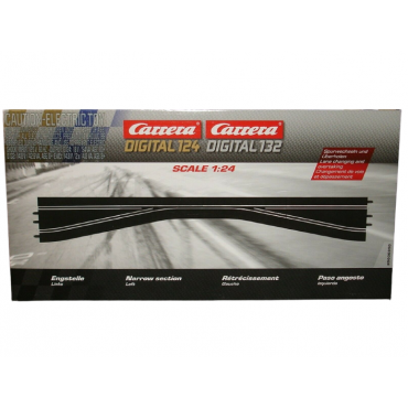 CONJUNTO ESTREITAMENTO DE PISTA PARA ESQUERDA NARROW SECTION PARA AUTORAMA CARRERA DIGITAL 1/24 E 1/32 CAR20030350 20030350